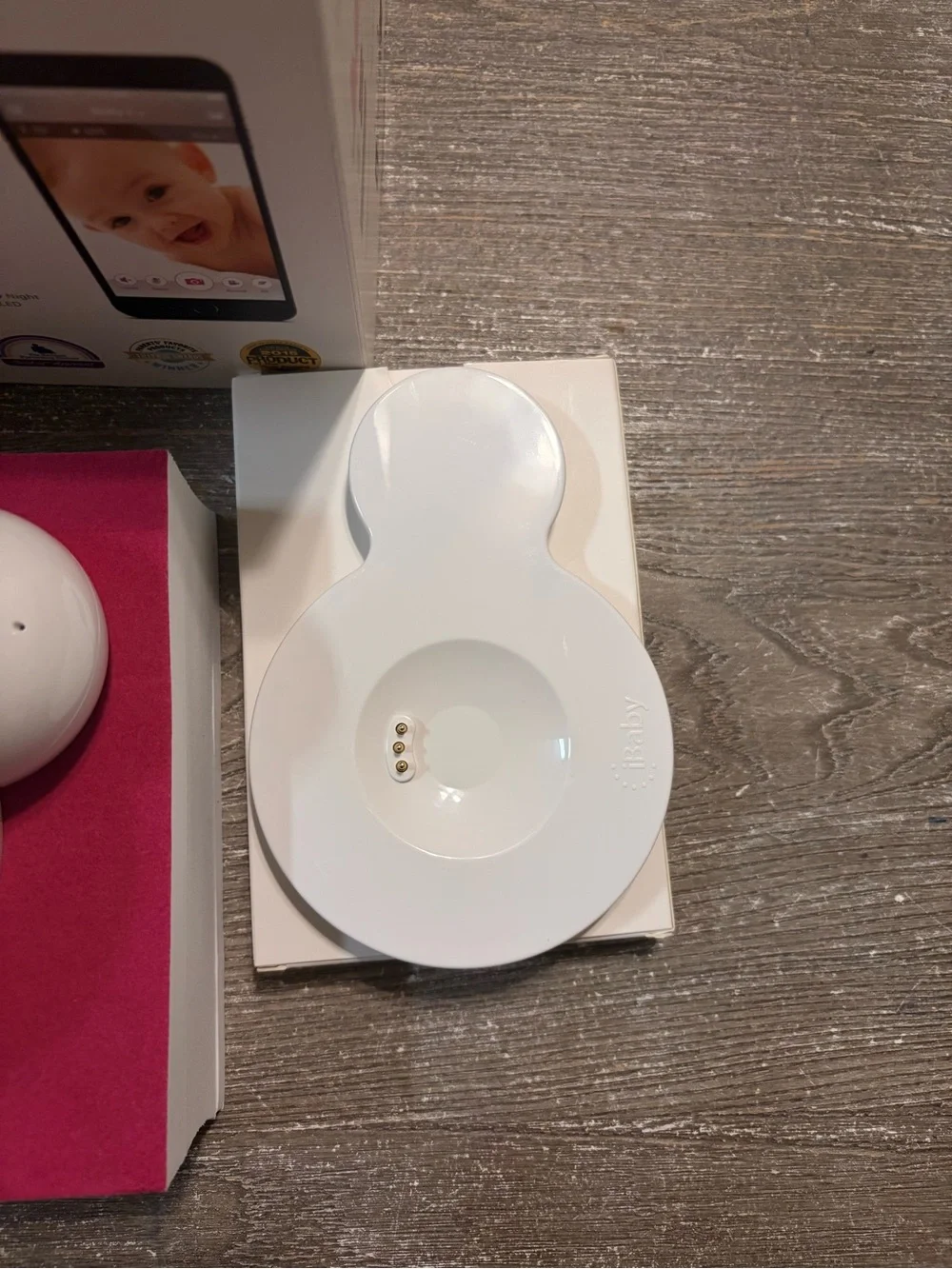 iBaby Baby Monitor - White and Cream Nursery Camera